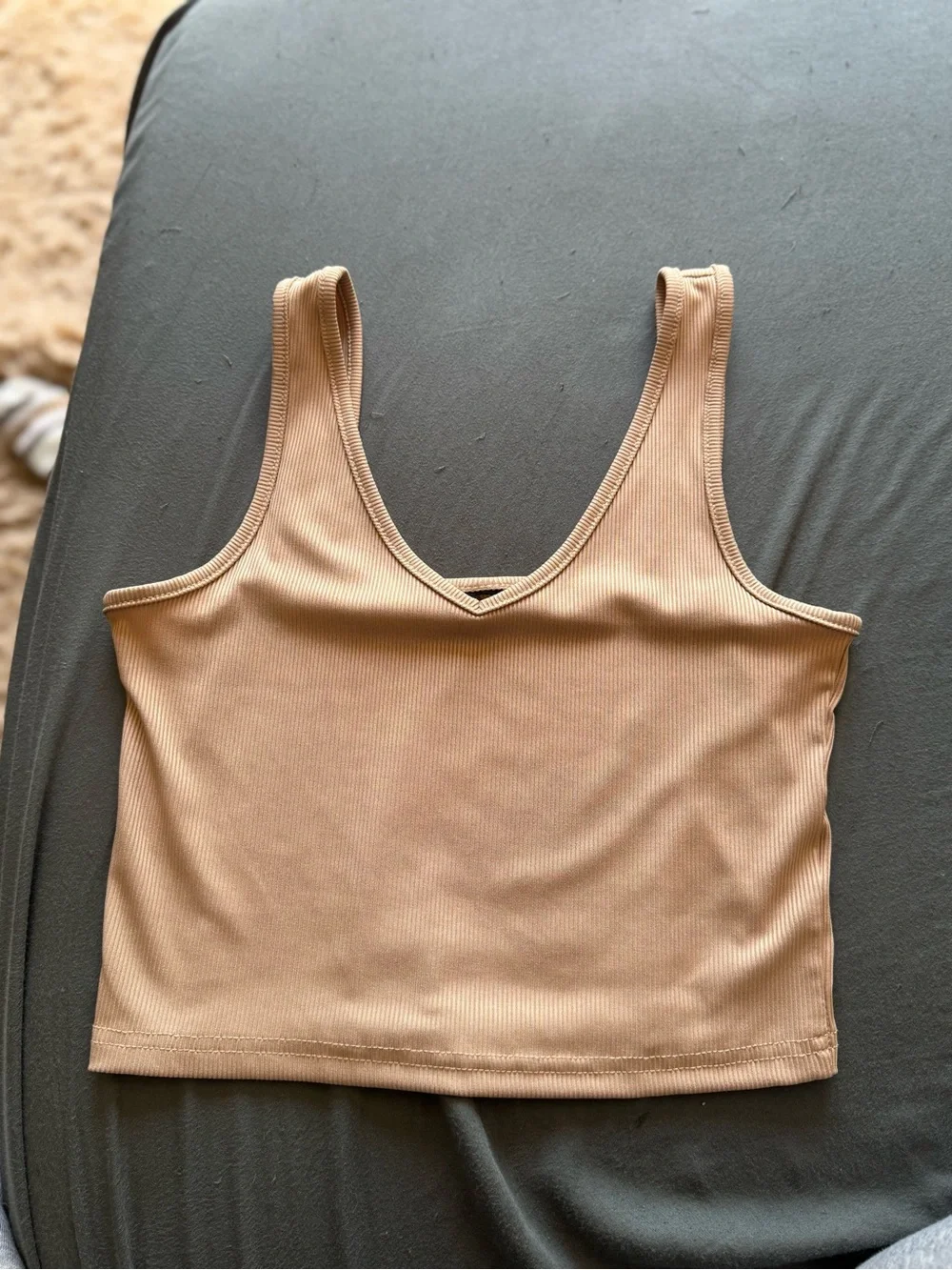 Women’s Ribbed Tank Crop Tops - Picture 5 of 6